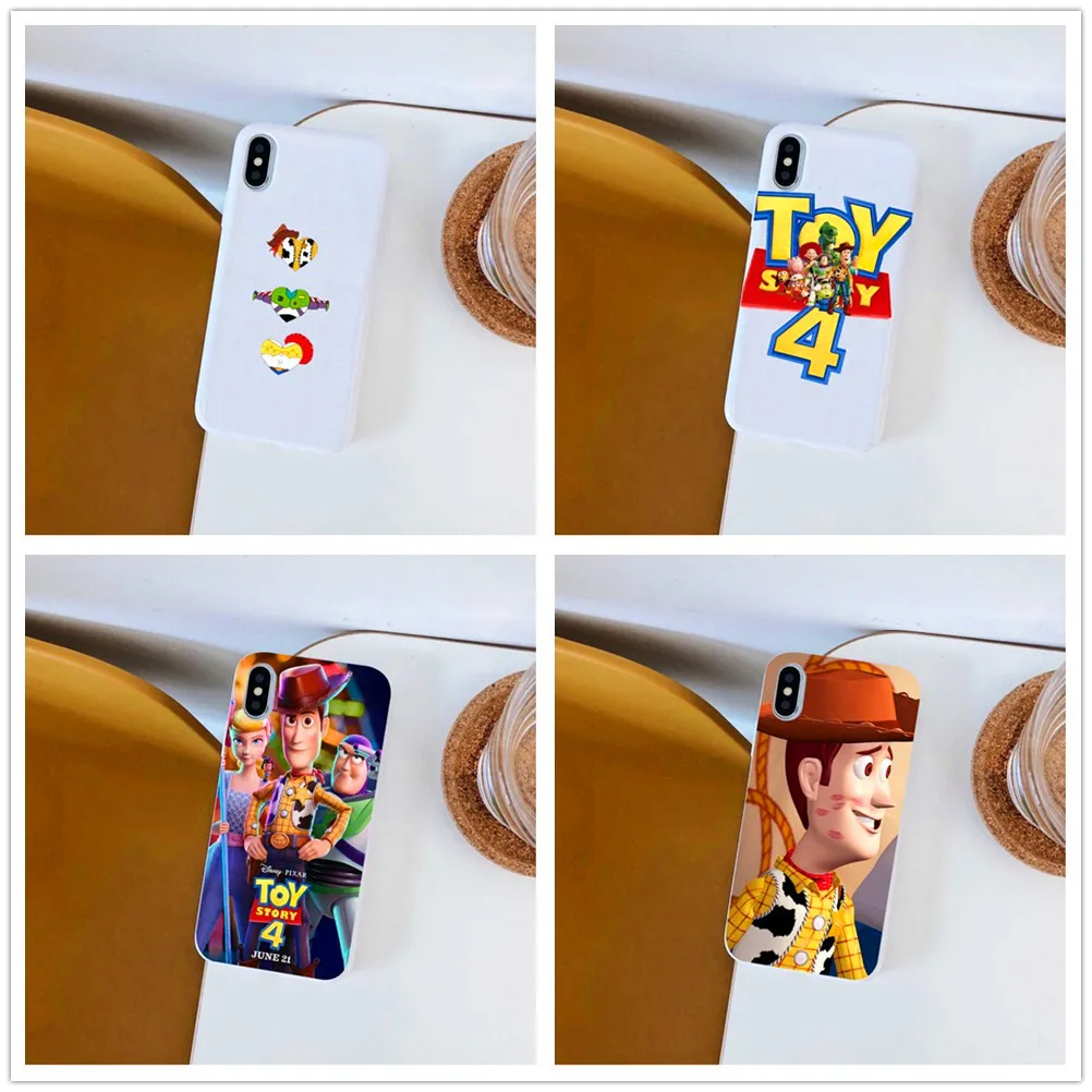 For iphone max cover case new movie Toy Story white soft TPU Silicone Fundas cases for 6 7 8 plus X Xs Xr 5 coque shell | Мобильные
