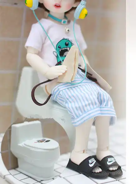 flush doll