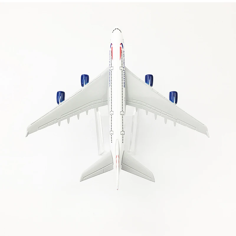  BRITISH AIRWAYS Airplane model 16CM A380 Aircraft model Plane model Alloy Metal Diecast Toy plane K