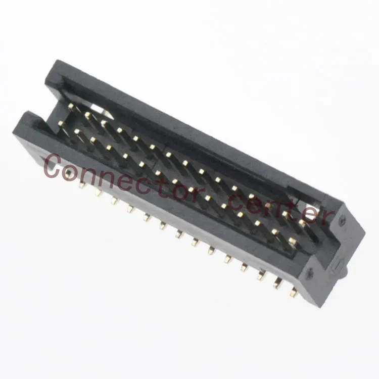 Двухрядный штыревой разъем SMD 1 27 мм шаг 2*15 30 контактов высота 5 8 | Обустройство
