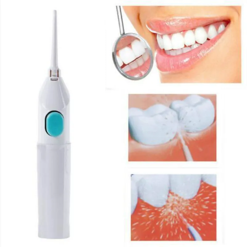 Портативный Мощность зубная нить стоматологических струи воды шнуры зуб Палочки на бретелях без батареи