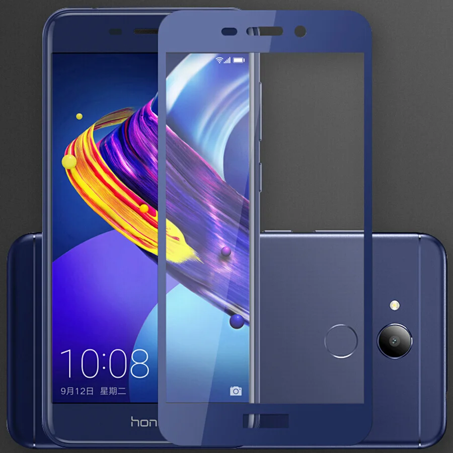 Аливо полное покрытие экрана протектор Премиум Закаленное стекло для Huawei Honor 6C Pro