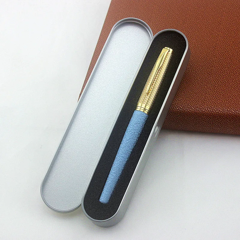 

Metal ink Pen 0.38 /0.5/1.0mm Nib Fountain Pen with Ink Cartridge Gift Set Smooth Writing Student Practice Handwriting Pens