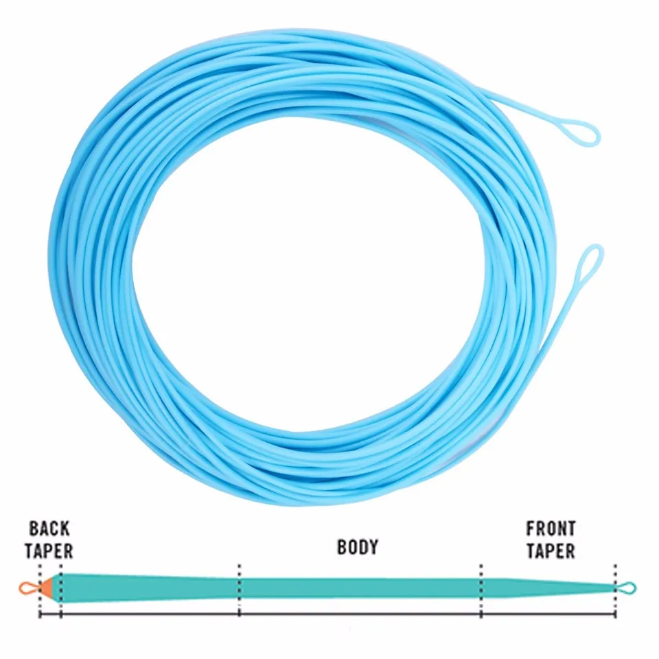 Maximumcatch стрельба головы Fly Line SH-5-10S, SH-5-10F 9,5 м плавающая/опускающаяся Летающая линия с 2 сварными петлями