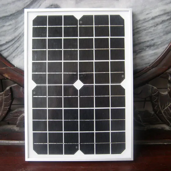 

Outdoor Camping Lighting Power Supply 10 Watt Solar Panel Module charge 12V Battery, monocrystalline panel 10w CE 200W/LOT