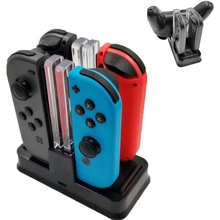 Пульт дистанционного управления, зарядное устройство, зарядная док-станция для Nintendo Swicth Joycon NS fujidoswitch Pro, светодиодный контроллер заряда