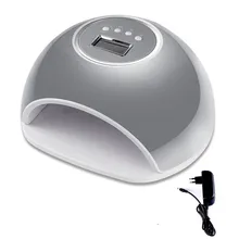 33 светодиода Профессиональная УФ-лампа 72 Вт Сушилка для ногтей для всех ногтей Смарт 10/30/60/99s таймер Дисплей быстро сохнет Ламповые ленты для нейл-арта