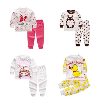 3-24M baby sleepwear set kids pajamas baby pajamas boys girls animal pyjamas pijamas cotton nightwear children clothes kids clothing set boys pajamas sets cartoon nightwear print pajamas girls pyjamas cotton sleepwear baby pyjama