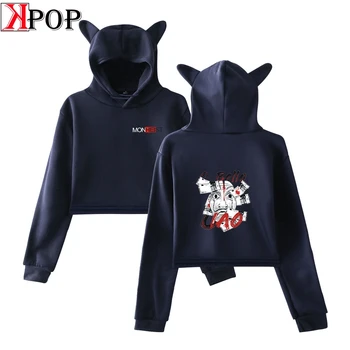 

Money Heist Women's Cat Ear Sweatshirt Popular Casual New Streetwear Casual Harajuku Kpop Hoodies Sweatshirt