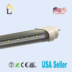 10 шт./лот ETL Список T8 v-образный Light Tube G13/Fa8/R17D 6ft 40 Вт SMD2835 28LM/ замена светодиодов дневного освещения лампы светодиодные трубки