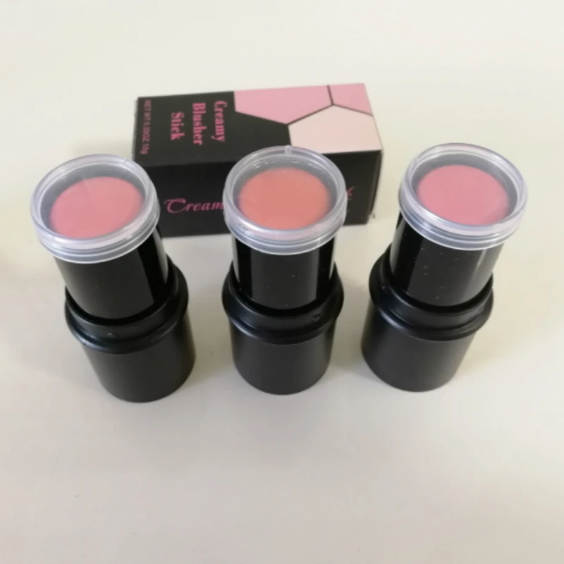 

Illuminator Face Highlighter Blush Makeup Stick Face Cheek Blusher stick Vegan Cream Blush Cheek & Lip Tint Shimmer Blush Stick