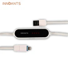 Innoants 3200mAh Power Bank external Battery portable charger storage 16G micro usb Lighting cable for Iphone