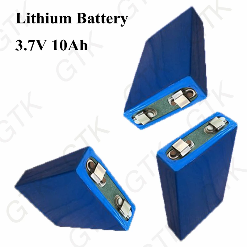 7pcs 3 7v 10ah Li Ion Batteries 10000mah Lithium Battery For Diy 
