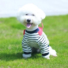 PipiFren Small Dogs T Shirts Spring Cartoon Chihuahua Life Vests Pets Apparel Dog Clothes Cats Yorkies camiseta perro