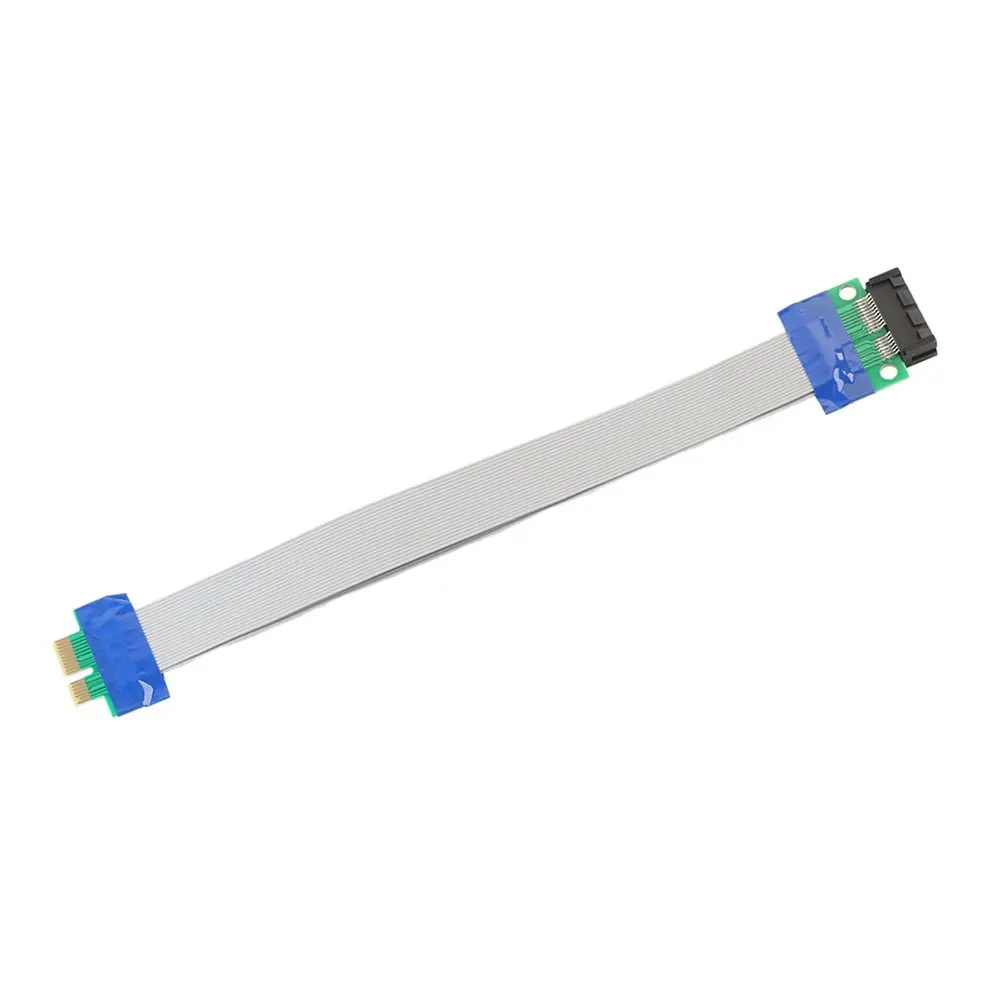 Durable PCI Express Riser Card 1x to 16x Slot Adapter Cable Cord 20cm