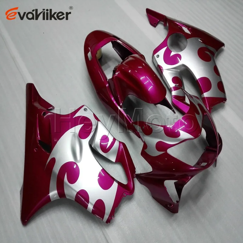 Обтекатели из АБС-пластика для CBR600F4 1999 2000 pink CBR 600F4 99 00 Комплект кузова мотоцикла