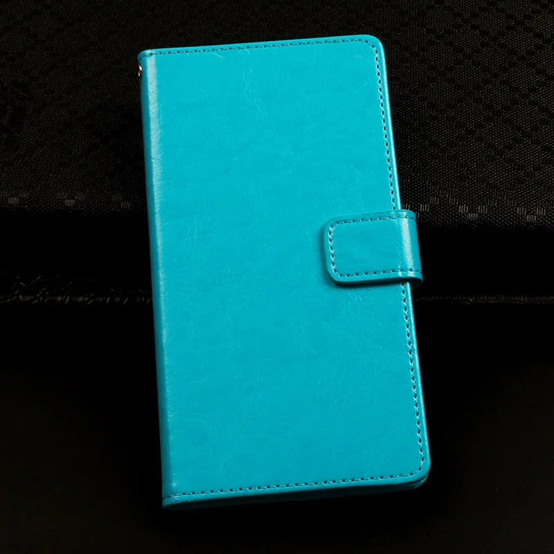 Кожаный чехол-книжка для SONY Xperia L1 G3311 G3312 L2 H3311 fundas, стильный защитный чехол-кошелек для X Compact Performance F8131 - Цвет: blue