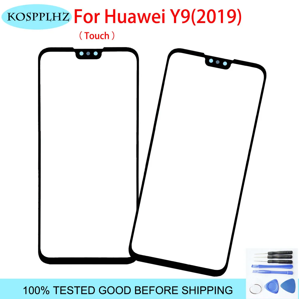 6 5 &quotпереднее внешнее стекло для Huawei Y9 2019 сенсорная панель мобильного телефона