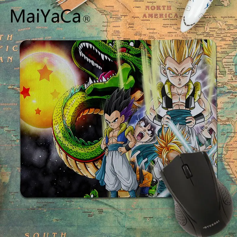 MaiYaCa крутой Dragon Ball Z заказной Ноутбук игровой маленький резиновый коврик для мыши ПК Компьютерная мышь коврик для ПК ноутбук