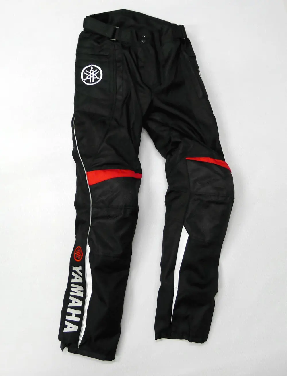 

Men Motorcycle Riding Pants for Yamaha Windproof Warm Motocross Off-Road Racing Sports Knee Protective Pants motorbike pants H1