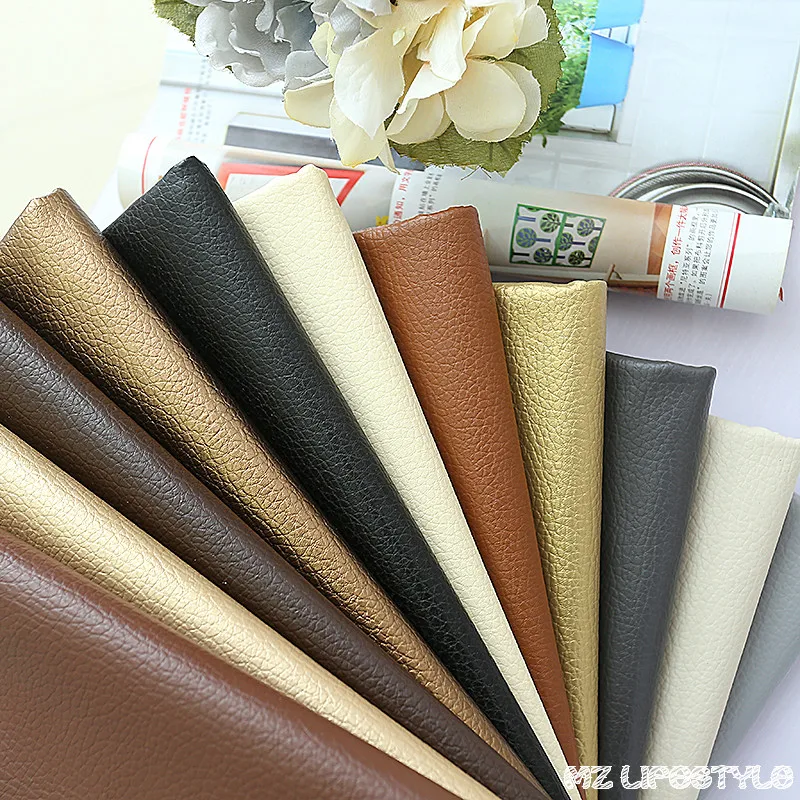 Buy Buulqo 50cm*140cm Nice PU leather Fabric , Faux