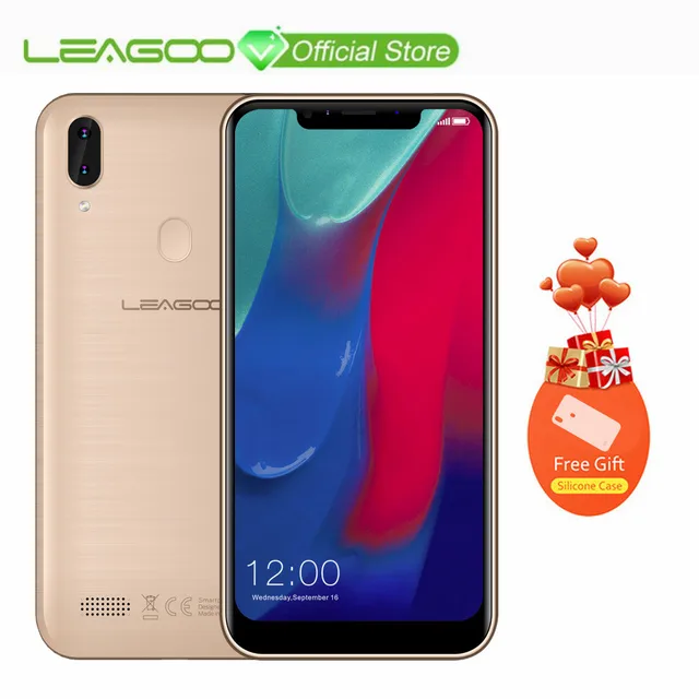 LEAGOO M11 смартфон 6,18 "4000 мАч 2 ГБ Оперативная память 16 ГБ Встроенная память Android 8,1 MT6739 4 ядра сзади отпечатков пальцев Быстрая зарядка 4G мобильный телефон
