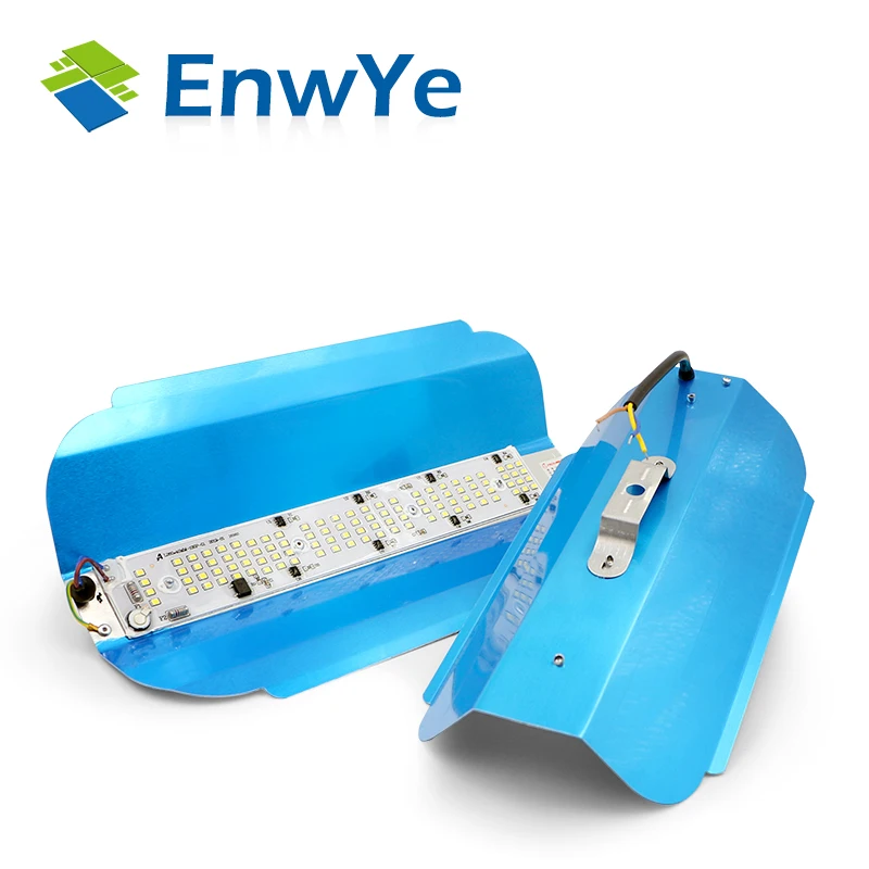 EnwYe NEW LED Iodite tungsten lamp 30W 50W 100W cold light AC 220V 240V outdoor lighting construction site lighting floodlight
