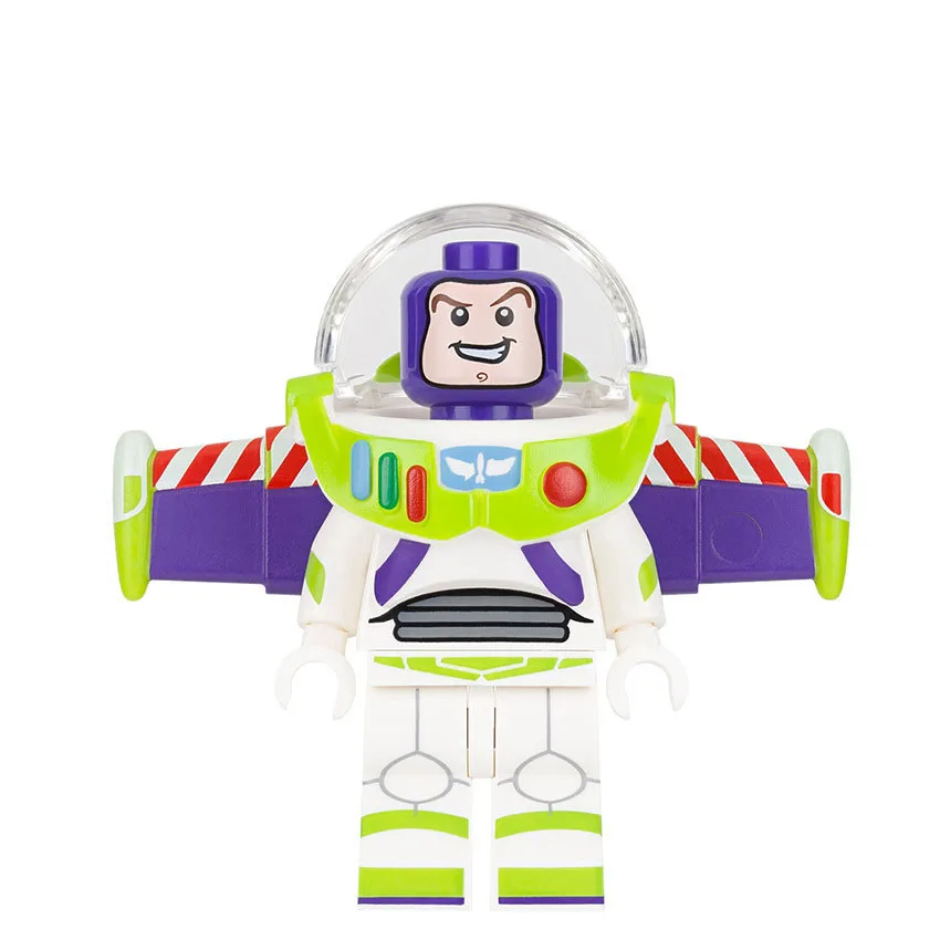 Новая серия совместимых игрушек Storys Woody Buzz Lightyear статуя Liberty Rex Jessie Chen фигурка - Цвет: Светло-зеленый