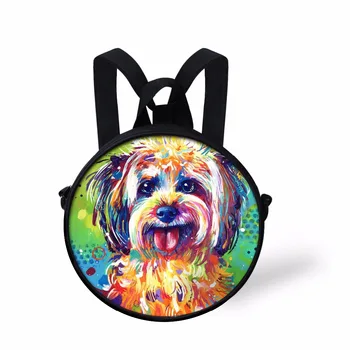 

FORUDESIGNS Small Kids School Bags,Cute 3D Animal Dog Print Schoolbag for Boys Girls Mini Kids Backpack Children School Bookbags
