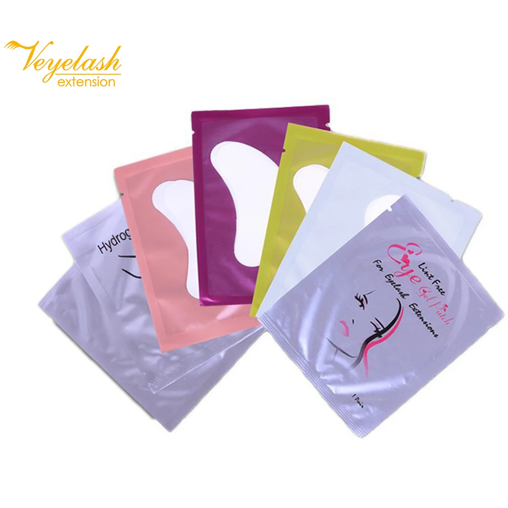

Veyelash 50 pairs/pack Lash Eyelash Extension Paper Patches Eye Tips Sticker Wraps Make Up Tools Paper Patches Eyelash