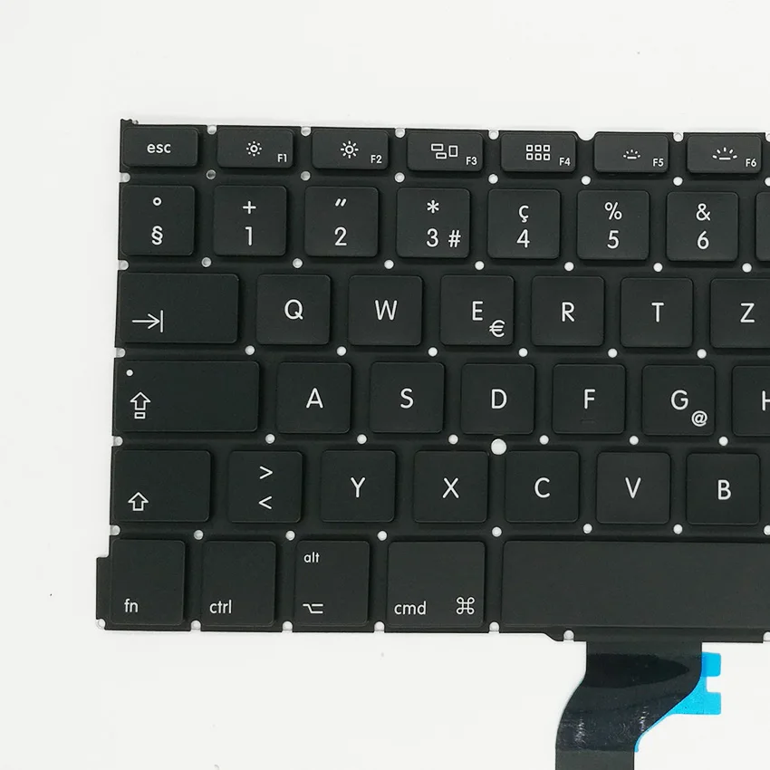 Новая швейцарская клавиатура A1502 для Macbook Retina Pro 13 дюймов Швейцарский Стандарт с