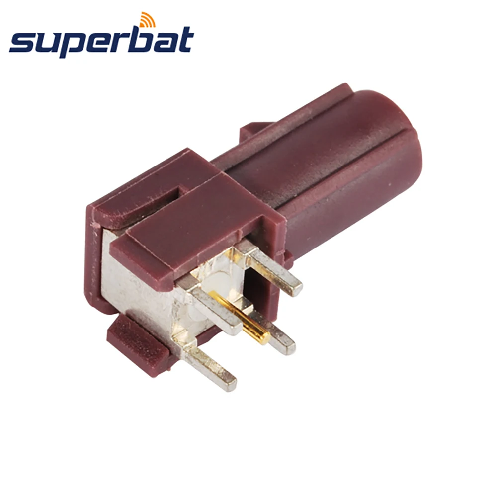 Violet RF Coaxial Connector for Car GSM Cellular Phone