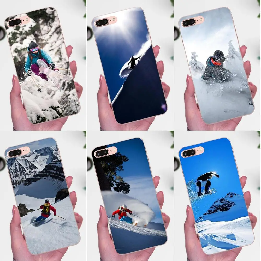 ТПУ чехол Мобильный для LG Nexus 5 5X G2 G3 mini spirit G4 G5 G6 K4 K7 K8 K10 2017 V10 V20 V30 Stylus Snow Or Die Ski