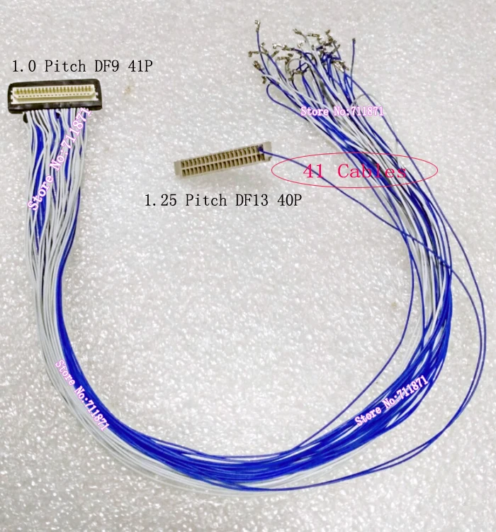 

DF9 DF13 Screen Cable 41Pin TTL DF9 to 40P DF13 Screen Line 41P TTL DF13 Signal Line DF9-41S 41P Connector TTL DF13 Cable Line