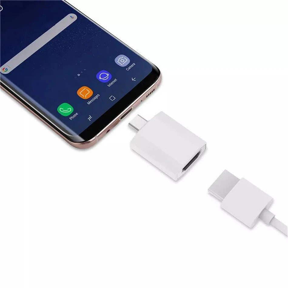USB C HDMI Cable 4K@60HZ Thunderbolt 3 For MacBook Huawei Mate 10 Pro Samsung S8+ Note 8 USB 3.1 Type C to HDMI Cable Adapter    (5)