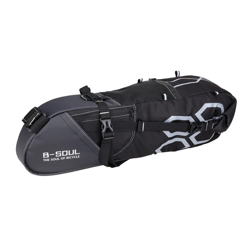 Best 12L Waterproof Bike Bag Bicycle Saddle Tail Bag Cycling Seat Pouch Bag Impermeable Bicycle Rear Bag Pannier Bicycle Accessories 6