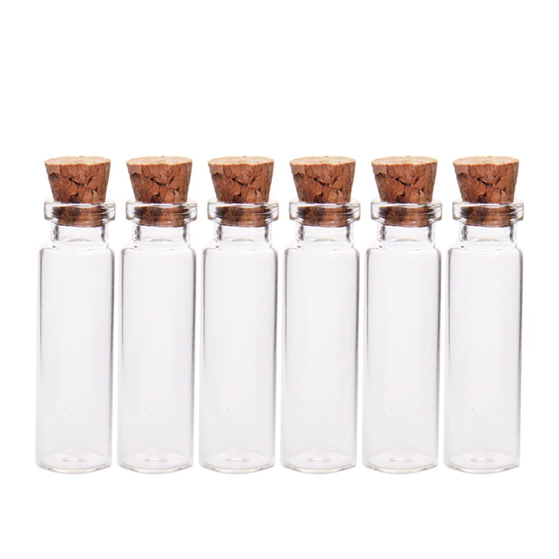 

600Pcs/Set12*40MM 3ML Mini Glass Storage Bottles Empty Sample Jars Bin With Cork Stoppers For DIY Craft Decoration Drop Shipping