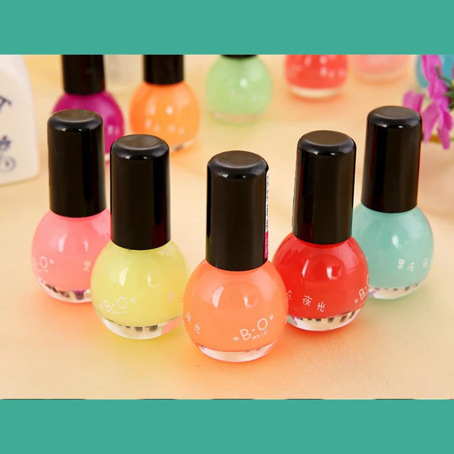 12 colors nail polish glow in the dark nail polish and paint Neon