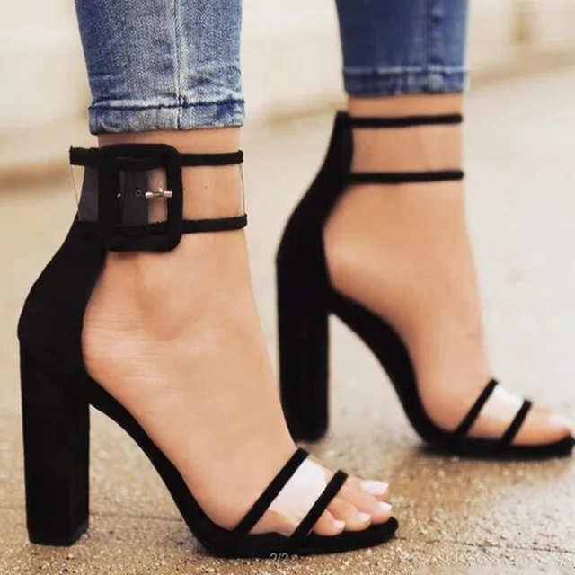 2018 shoes Women Summer Shoes T stage Fashion Dancing High Heel Sandals ...