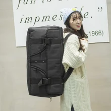 Супер большие 80L мужские дорожные сумки водонепроницаемые унисекс дорожные сумки Оксфорд большая Упаковка Кубики модные дорожные сумки через плечо для путешествий