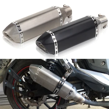 

Motorcycle muffler exhaust pipe yoshimura modified akrapovic escape moto with db killer for cb650f tmax530 crf 230 msx125 nc750x
