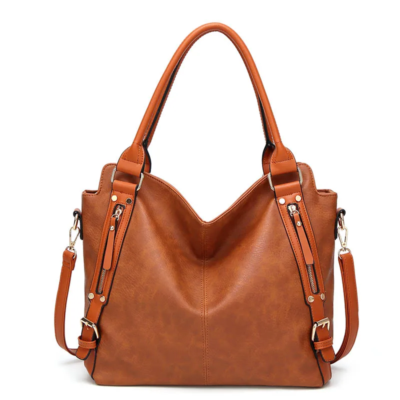

Women Handbag Female Pu Leather Bags Handbags Ladies Vintage Shoulder Crossbody Bags Totes Zipper 2018 Hot Fashion