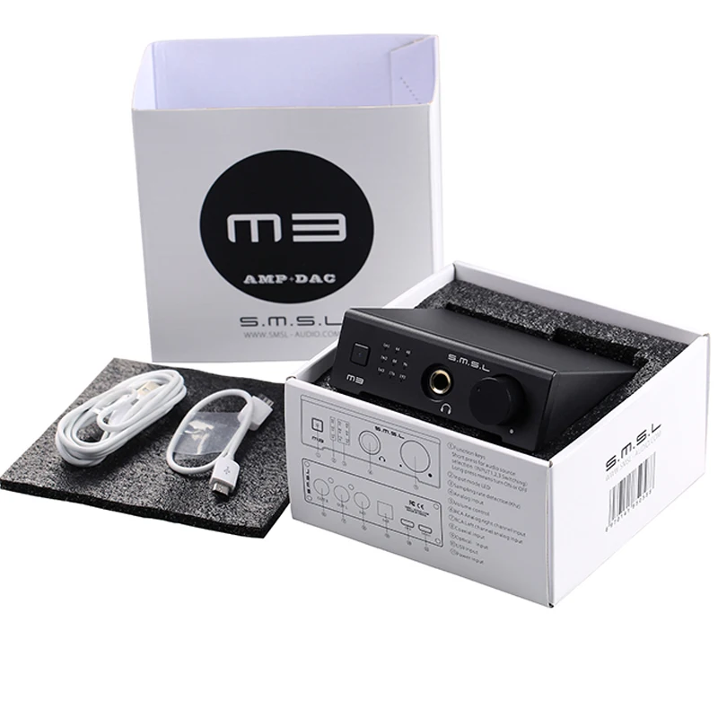 SMSL M3 USB AMP Multi-function Optical Coaxial DAC Headphone Amplifier Portable USB Powered Audio Decoder Portable DAC Converter SMSL M3 USB AMP Multi-function Optical Coaxial DAC Headphone Amplifier Portable USB Powered Audio Decoder Portable DAC Converter