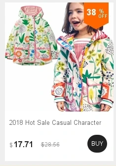 Бесплатный Настоящее детская одежда для детей весна и осень стиль хлопковая ветровка пальто куртка для девочек для