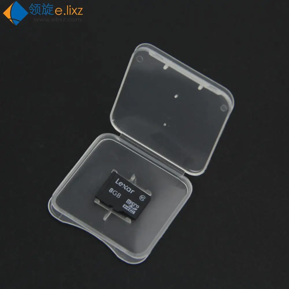 Купить 2 pac получить 1 пакет бесплатно 10 шт TF карта коробка карты памяти чехол Micro SD карты прозрачный Эко-дружественный пластиковый чехол