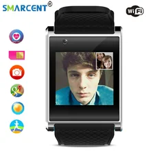 SMARCENT X11 Smartwatch 4 Гб Встроенная память с 2,0 м Смарт-часы с камерой Поддержка 3g WI-FI gps MTK6580 смарт-Браслет фитнес-трекер Android 5,1