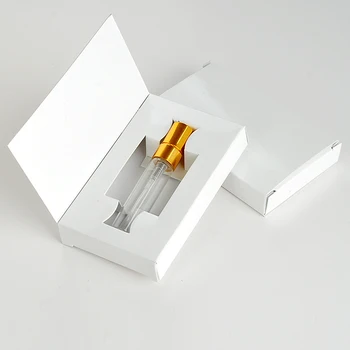 

Wholesale 100 Pieces/Lot 5ML 16*62*98ML Customizable Paper Boxes And Glass Perfume Bottle With Atomizer&empty Parfum Packaging