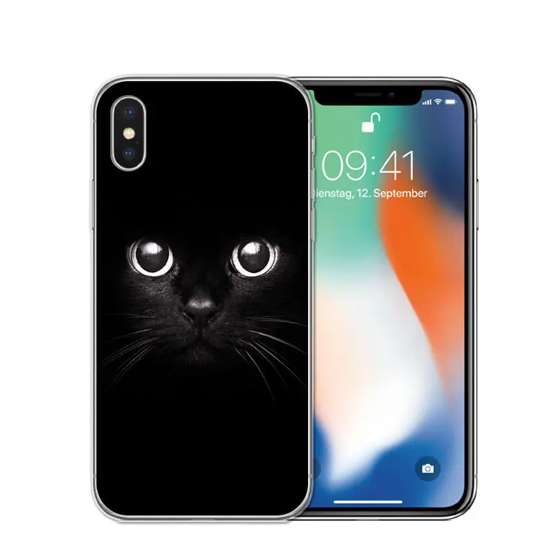 RUIXKJ ل iPhone X 8 8 زائد 7 6 6 ثانية زائد 5 ثانية SE بارد النمر البومة القط الكلب الكرتون رسمت سيليكون الهاتف حقيبة لهاتف أي فون 7 الغطاء