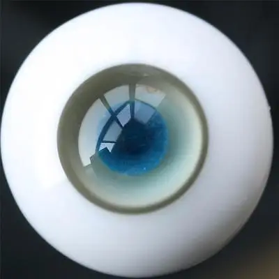 

[wamami] 10mm Grey & Dark Blue Pupil For BJD Doll Dollfie Glass Eyes Outfit