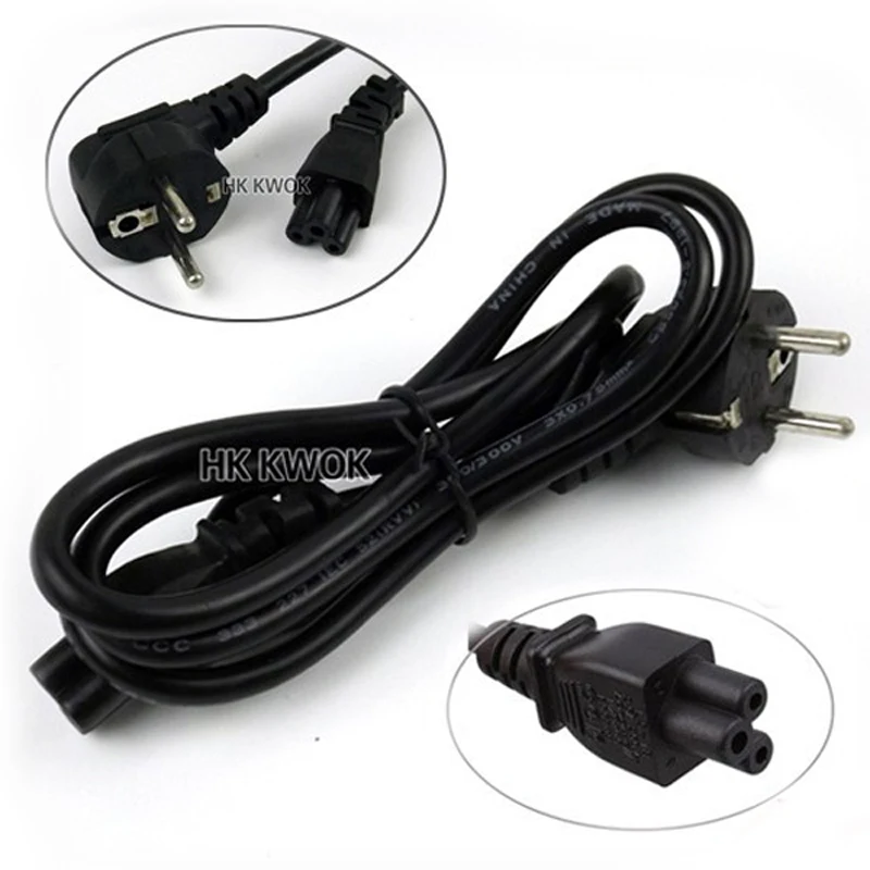 Купить Лучший ЕС Европейский 3 зубец 2 Pin AC Шнур питания для ...